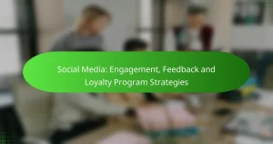 Social Media: Engagement, Feedback und Loyalitätsprogramm-Strategien